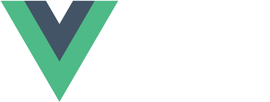 Vue logo wit<br />
